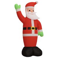 vidaXL Christmas Inflatable Santa Claus with LEDs 393.7"