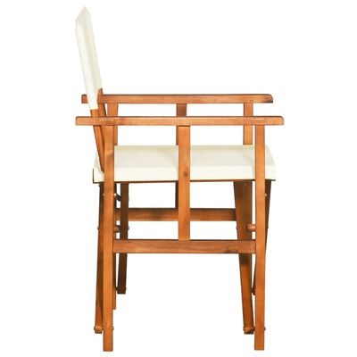 vidaXL Director's Chair Solid Acacia Wood