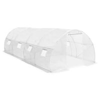 vidaXL Greenhouse 193.8 ft² 236.2"x118.1"x78.7"