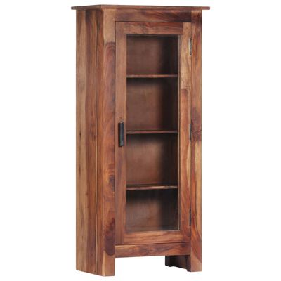 vidaXL Highboard 19.6"x11.8"x43.3" Solid Wood