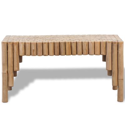 vidaXL Coffee Table Bamboo