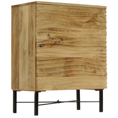 vidaXL Sideboard Solid Mango Wood 23.6"x13.8"x29.5"