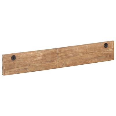 vidaXL Hall Hanger with 5 Hooks 39.4"x1"x5.9" Solid Reclaimed Wood