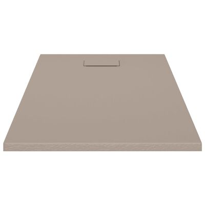 vidaXL Shower Base Tray SMC Brown 47.2"x27.6"