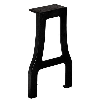 vidaXL Bench Legs 2 pcs A-Frame Cast Iron