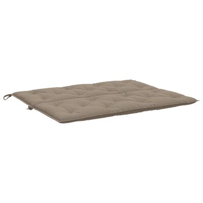 vidaXL Garden Bench Cushion Taupe 47.2"x(19.7"+19.7")x2.8" Oxford Fabric