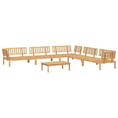 vidaXL 6 Piece Patio Pallet Sofa Set Solid Wood Acacia