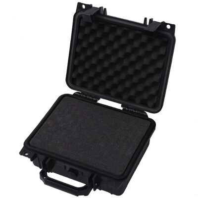 vidaXL Protective Equipment Case 10.6"x9.7"x4.9" Black