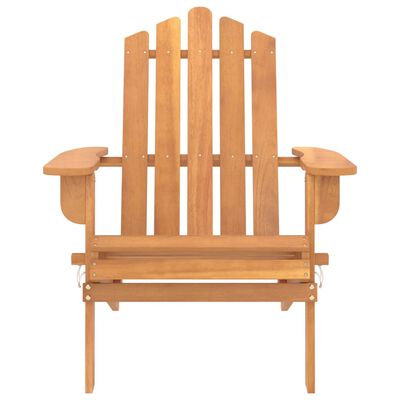 vidaXL Patio Adirondack Chairs 2 pcs Solid Wood Acacia