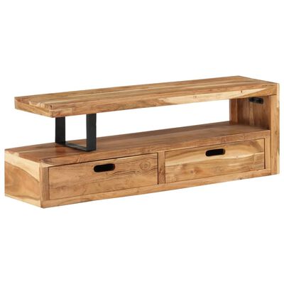 vidaXL TV Stand Solid Wood Acacia