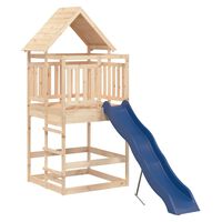 vidaXL Outdoor Playset Solid Wood Pine