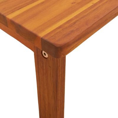 vidaXL Step Stool 15"x10.2"x8.7" Solid Wood Acacia