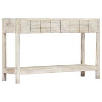 vidaXL Console Table 47.2"x13.8"x29.5" Solid Mango Wood