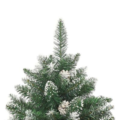 vidaXL Artificial Christmas Tree with Stand 47.2" PVC