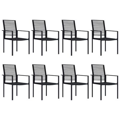 vidaXL 9 Piece Patio Dining Set