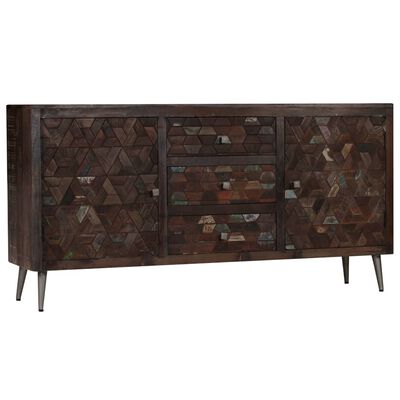 vidaXL Sideboard Solid Reclaimed Wood 63"x15.7"x31.5"