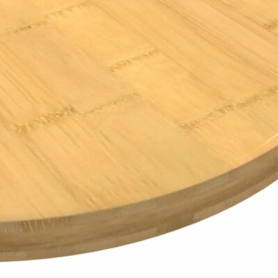 vidaXL Table Top Ø27.6"x1" Bamboo