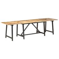 vidaXL Extendable Dining Table 110.2"x31.5"x29.5" Solid Mango Wood