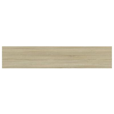vidaXL Bookshelf Boards 4 pcs Sonoma Oak 39.4"x7.9"x0.6" Engineered Wood