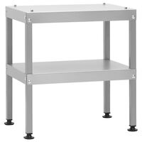 vidaXL Table for Oven Smoker 15.7"x11"x17.5" Galvanized Steel