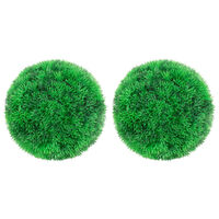 vidaXL Artificial Boxwood Balls 2 pcs 8.7"