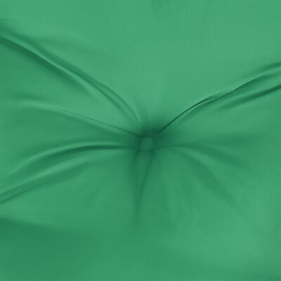 vidaXL Pallet Cushion Green 19.7"x15.7"x4.7" Fabric