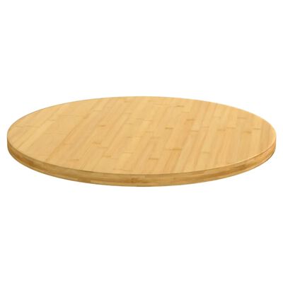 vidaXL Table Top Ø35.4"x1" Bamboo