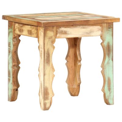 vidaXL Coffee Table 15.7"x15.7"x15.7" Solid Reclaimed Wood