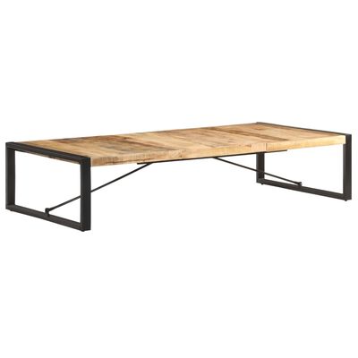 vidaXL Coffee Table 70.9"x35.4"x15.7" Rough Mango Wood