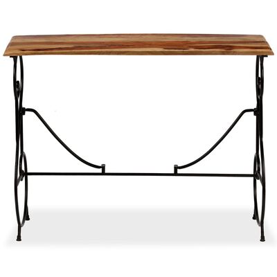 vidaXL Console Table Solid Sheesham Wood 39.4"x15.7"x29.5"