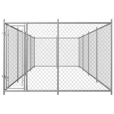 vidaXL Outdoor Dog Kennel 24.9'x12.5'x6.2'