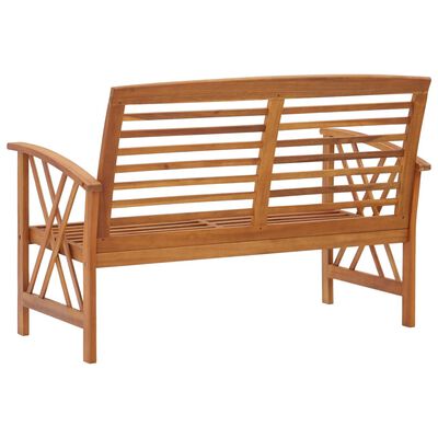 vidaXL Patio Bench 46.9" Solid Acacia Wood