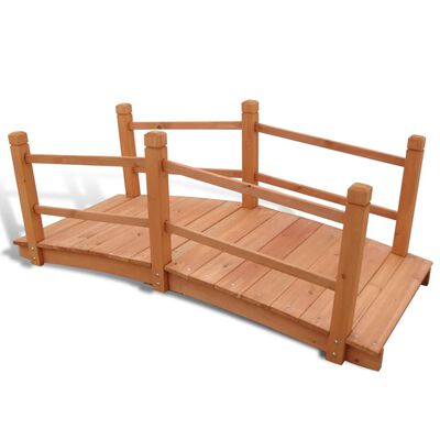 vidaXL Garden Bridge 55.1"x23.6"x22"