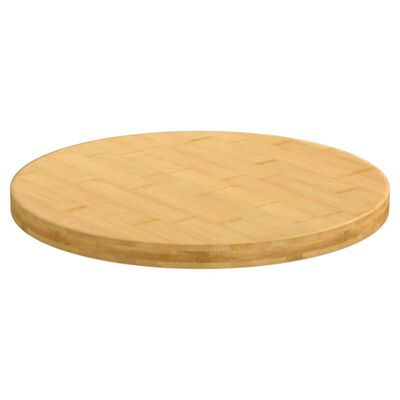 vidaXL Table Top Ø19.7"x1" Bamboo