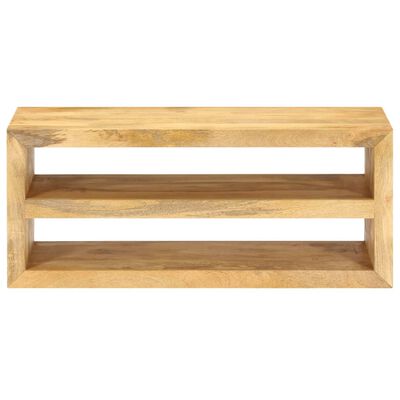 vidaXL TV Stand 42.1"x13.8"x17.7" Solid Wood Mango