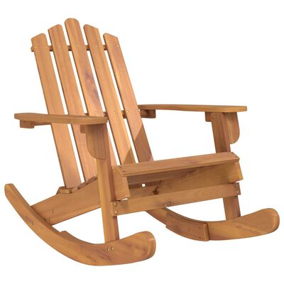 vidaXL Adirondack Rocking Chair Solid Wood Acacia