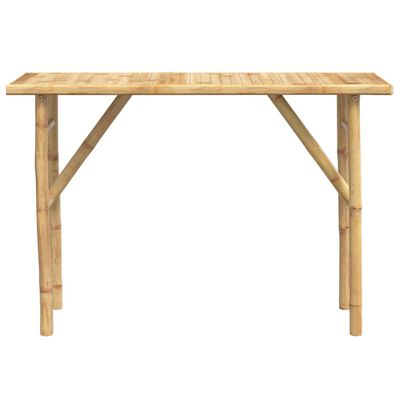 vidaXL Console Table 115x39x72" Bamboo