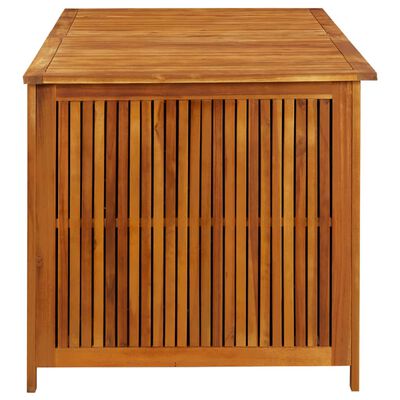 vidaXL Patio Storage Box 59.1"x31.5"x29.5" Solid Acacia Wood