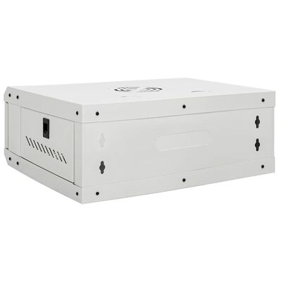 vidaXL 4U Wall Mounted Network Cabinet 19" IP20 20.9"x15.7"x8.3"