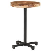 vidaXL Bistro Table Round Ø19.7"x29.5" Solid Acacia Wood