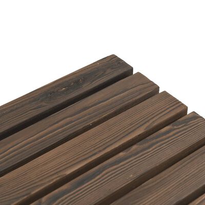 vidaXL 4 Piece Patio Lounge Set Solid Wood Fir