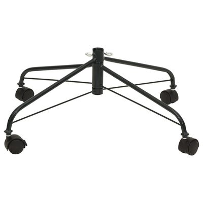 vidaXL Christmas Tree Stand with Wheels 3x3x1 ft