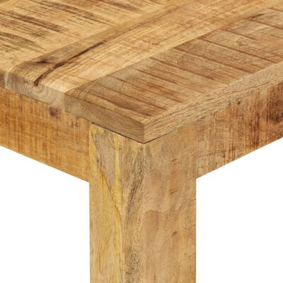 vidaXL Dining Table 43.3"x21.7"x29.9" Solid Wood Mango