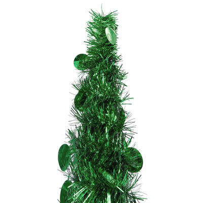 vidaXL Pop-up Artificial Christmas Tree Green 6 ft PET