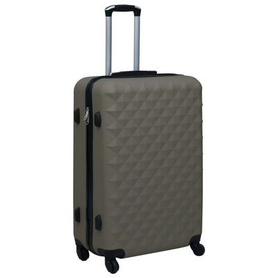 vidaXL Hardcase Trolley Anthracite ABS