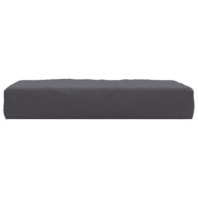 vidaXL Pallet Cushion Anthracite 23.6"x23.6"x2.4" Oxford Fabric