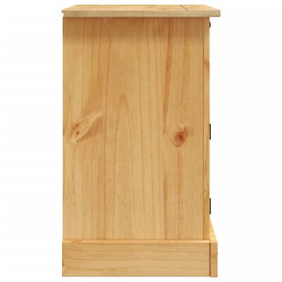 vidaXL Bedside Cabinet Mexican Pine Corona Range 20.9"x15.4"x26"