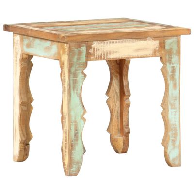 vidaXL Coffee Table 15.7"x15.7"x15.7" Solid Reclaimed Wood