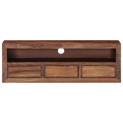 vidaXL TV Stand 47.2"x11.8"x15.7" Solid Wood Sheesham