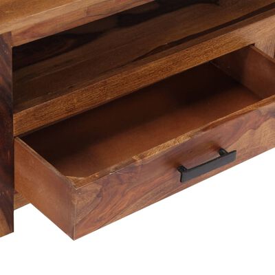 vidaXL TV Stand 46.5"x11.8"x15.7" Solid Wood